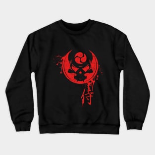 Samurai Death Mask Crewneck Sweatshirt